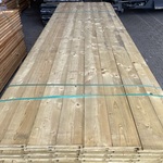 Ca. 88x Vuren Channelsiding Geïmpregneerd, 18x145mm, lengte 300cm